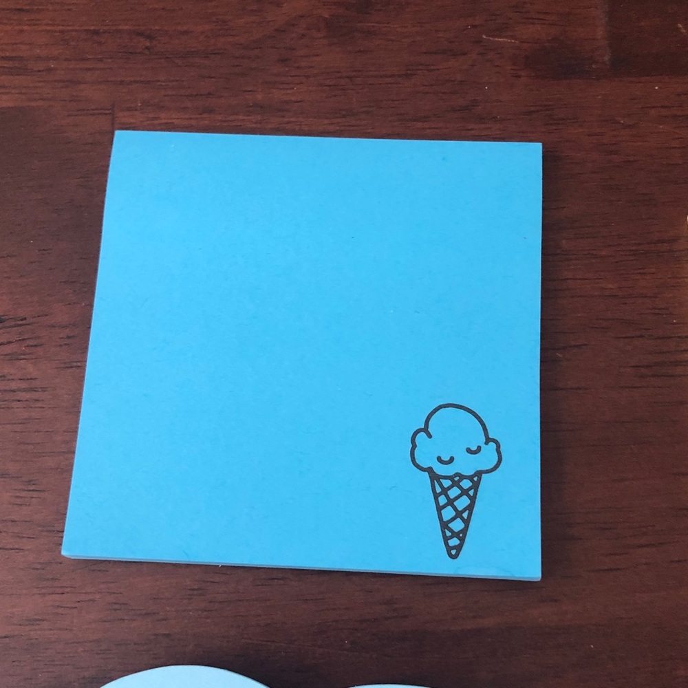 👻 Assorted Bright Sticky Note Pads Set - Picture 3 of 6